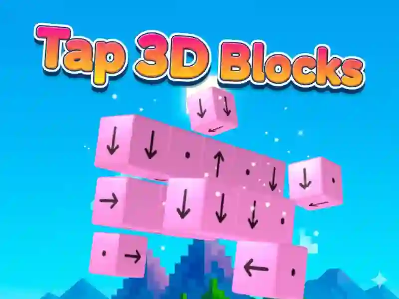 Tap 3D Blocks — безкоштовна онлайн гра