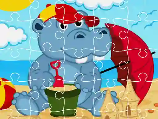 Hippo Jigsaw — безкоштовна онлайн гра