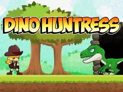 Dino Huntress — безкоштовна онлайн гра