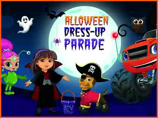 Nick jr. Halloween Dress up Parade — безкоштовна онлайн гра