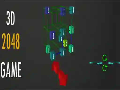 2048 - 3D — безкоштовна онлайн гра