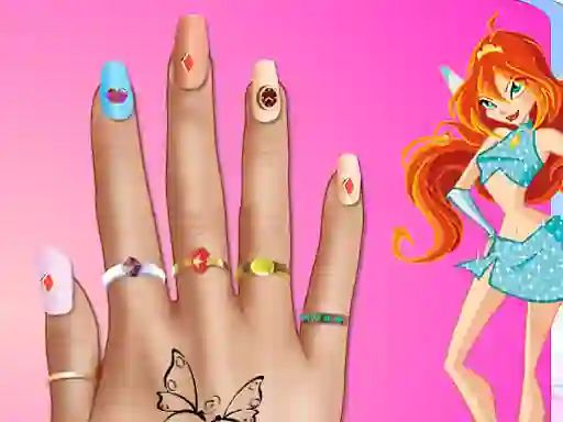 Winx Nail Makeover — безкоштовна онлайн гра