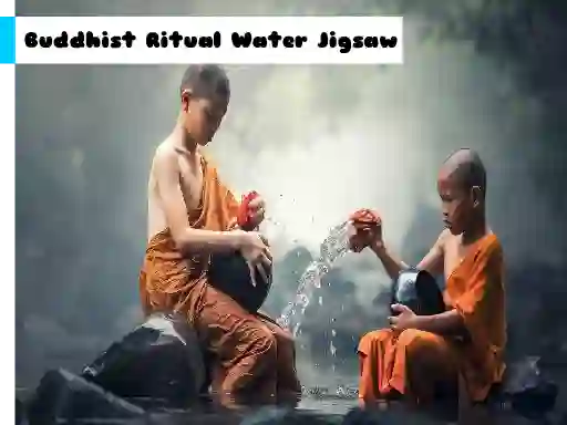 Buddhist Ritual Water Jigsaw — безкоштовна онлайн гра