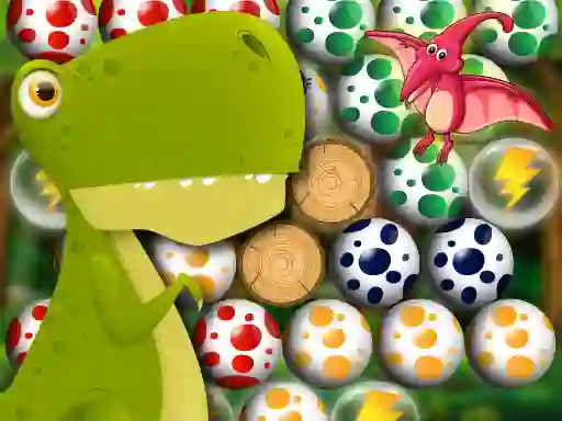 Egg Shooter: Bubble Dinosaur — безкоштовна онлайн гра