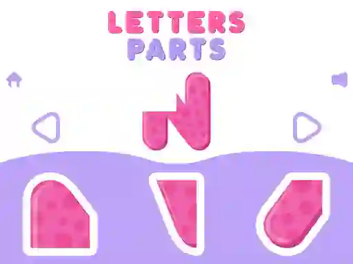 Letters Parts — безкоштовна онлайн гра