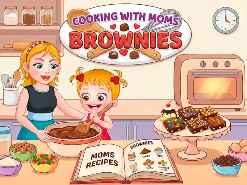 Moms Recipes Brownies — безкоштовна онлайн гра