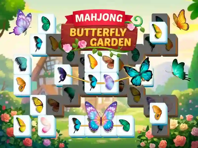 Mahjong Butterfly Garden — безкоштовна онлайн гра