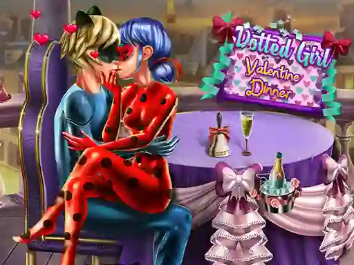 Dotted Girl Valentine Dinner — безкоштовна онлайн гра