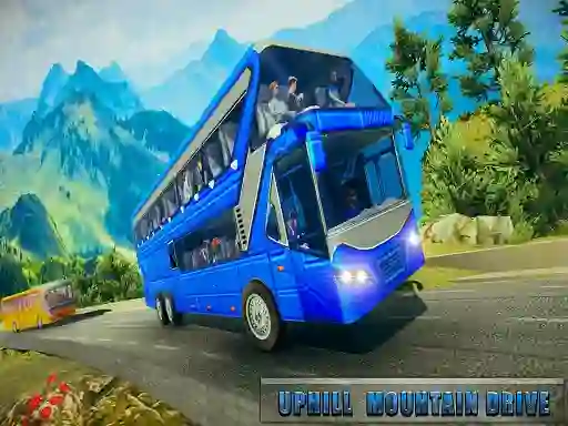 Dangerous Offroad Coach Bus Transport Simulator — безкоштовна онлайн гра