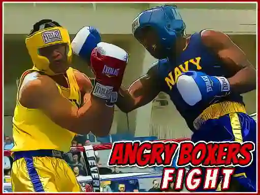 Angry Boxers Fight — безкоштовна онлайн гра