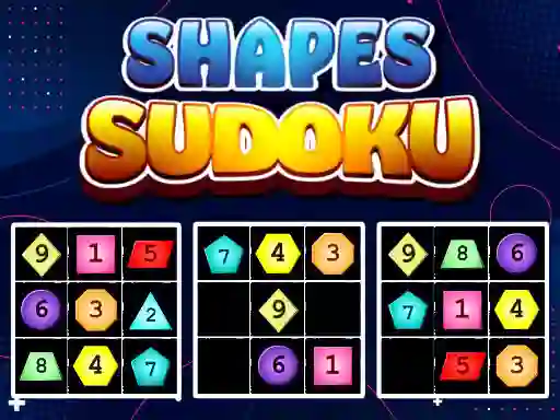 Shapes Sudoku — безкоштовна онлайн гра