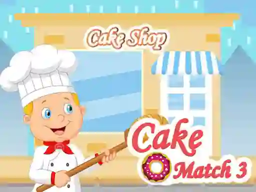 Cake Match 3 — безкоштовна онлайн гра