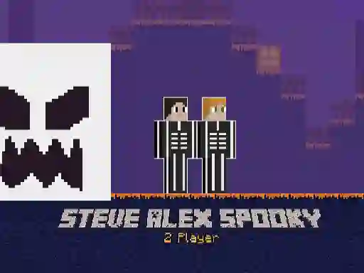 Steve Alex Spooky 2 Player — безкоштовна онлайн гра
