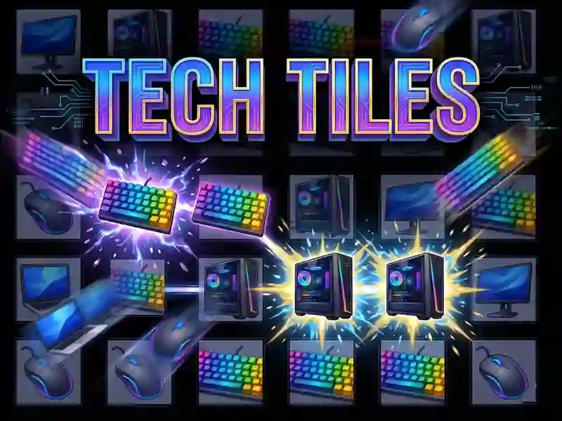 Tech Tiles — безкоштовна онлайн гра