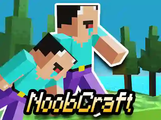 Parkour Craft Noob Steve 2 — безкоштовна онлайн гра