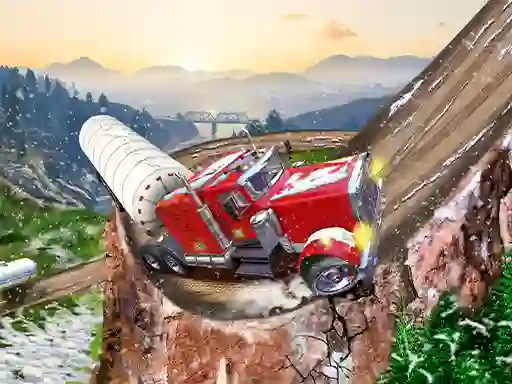 Semi Truck Snow Simulator — безкоштовна онлайн гра