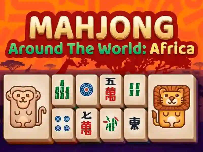 Mahjong Around The World Africa — безкоштовна онлайн гра