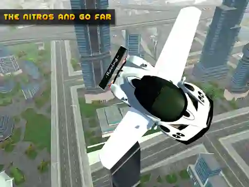 Flying Car Real Driving — безкоштовна онлайн гра