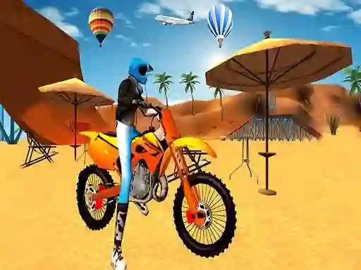 Motocross Beach Game: Bike Stunt Racing — безкоштовна онлайн гра