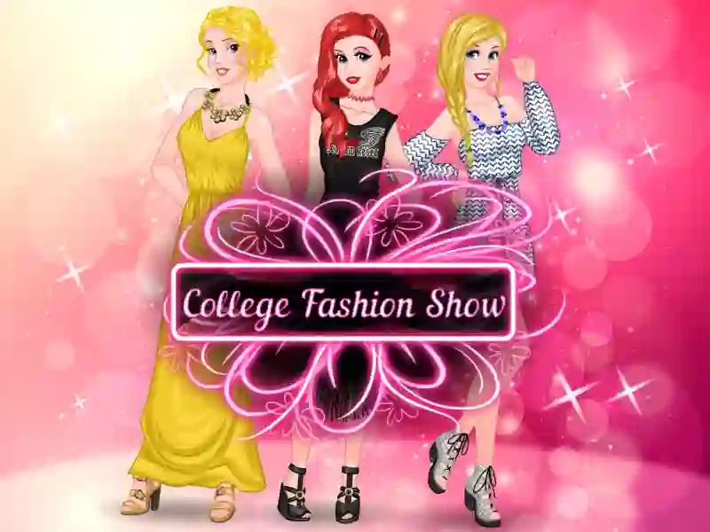 College Fashion Show — безкоштовна онлайн гра