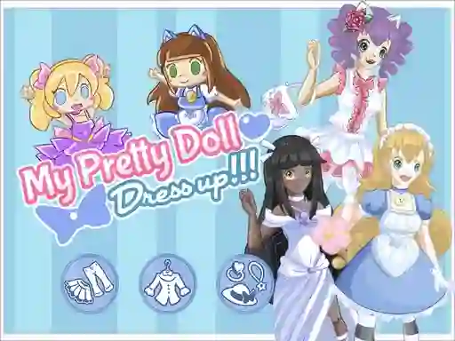 My pretty doll : Dress up — безкоштовна онлайн гра