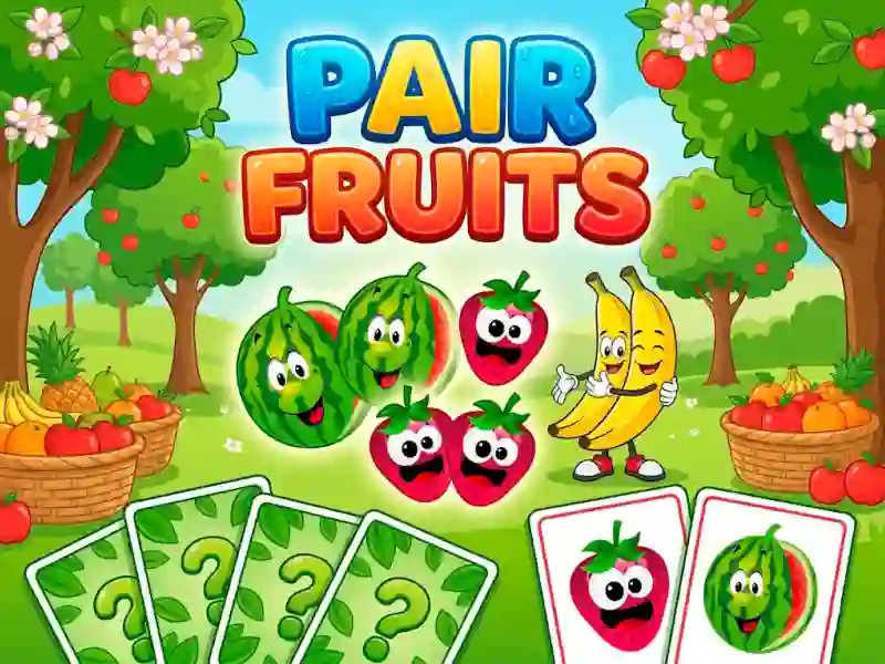 Pair Fruits — безкоштовна онлайн гра