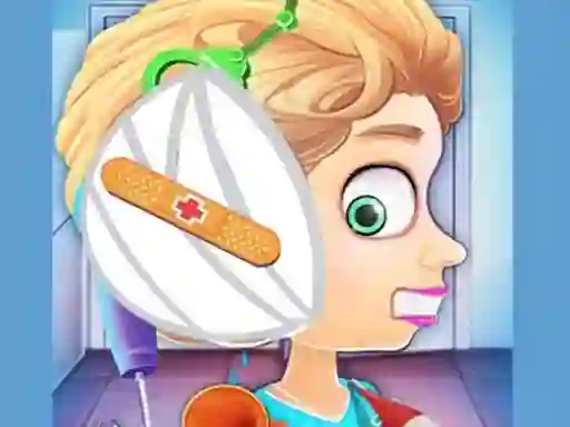 Children's doctor: Treating ears — безкоштовна онлайн гра