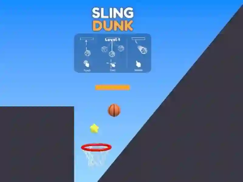 Sling Dunk — безкоштовна онлайн гра