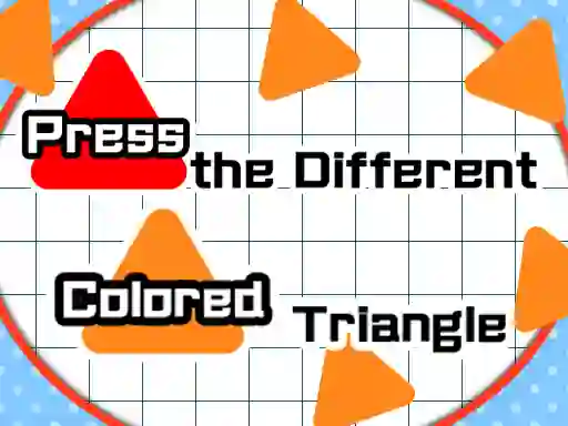Press The Different Colored Triangle — безкоштовна онлайн гра