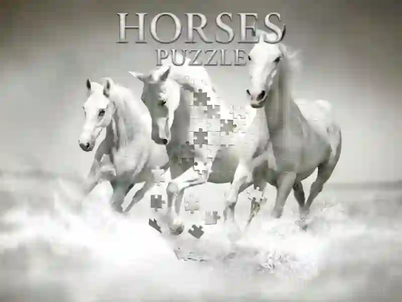 Horses Puzzle — безкоштовна онлайн гра