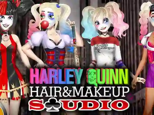 Harley Quinn Hair and Makeup Studio — безкоштовна онлайн гра