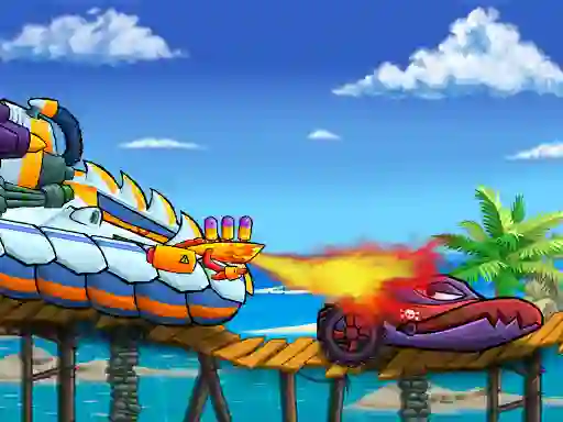 Car Eats Car Sea Adventure — безкоштовна онлайн гра