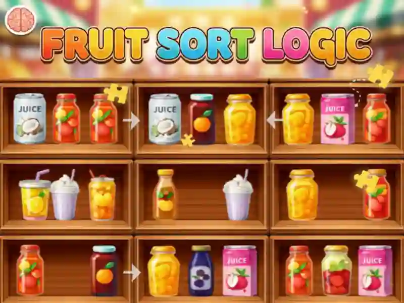 Fruit Sort Logic — безкоштовна онлайн гра