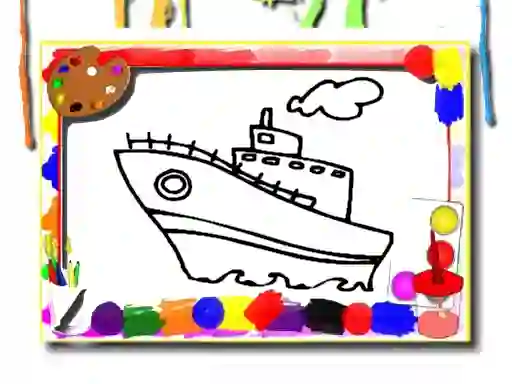 Back To School: Cartoon Coloring Time — безкоштовна онлайн гра