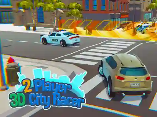 2 Player 3D City Racer — безкоштовна онлайн гра