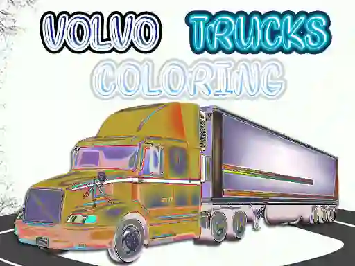 Volvo Trucks Coloring — безкоштовна онлайн гра