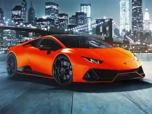 Lamborghini Huracan Evo Puzzle — безкоштовна онлайн гра