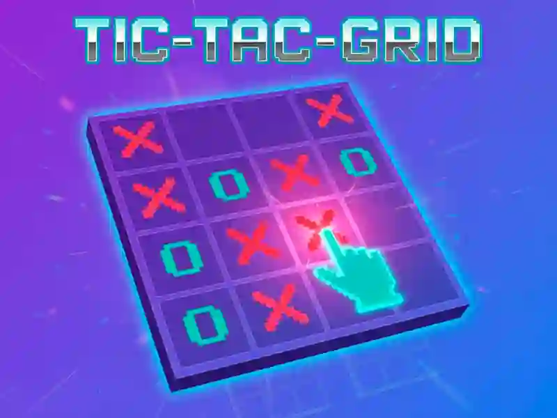 Tic-Tac-Grid — безкоштовна онлайн гра