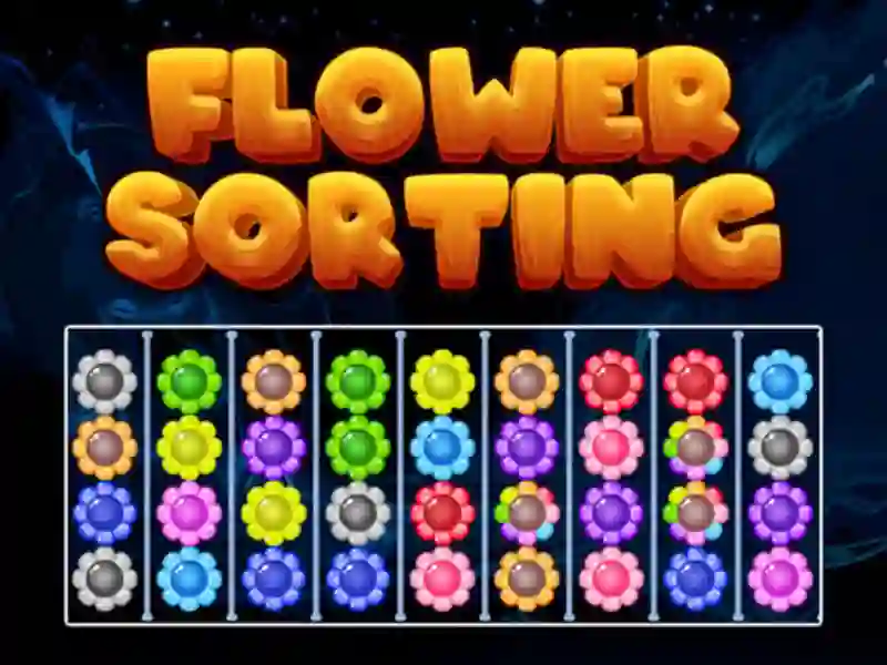 Flower Sorting — безкоштовна онлайн гра