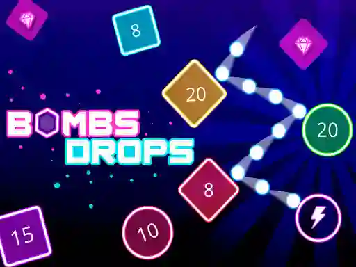 Bombs Drops — безкоштовна онлайн гра