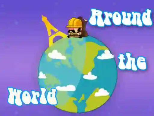 Around The World With Jumping — безкоштовна онлайн гра