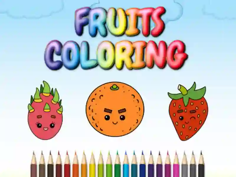 FRUITS COLORING — безкоштовна онлайн гра