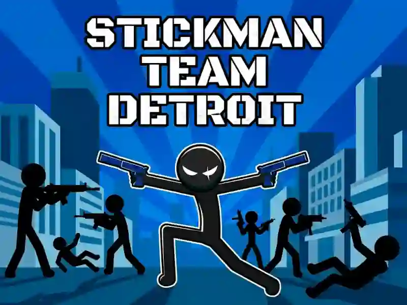 Stickman Team Detroit — безкоштовна онлайн гра