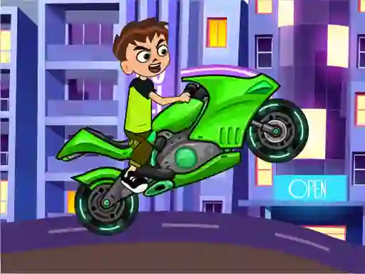 Ben 10 Racer punk — безкоштовна онлайн гра