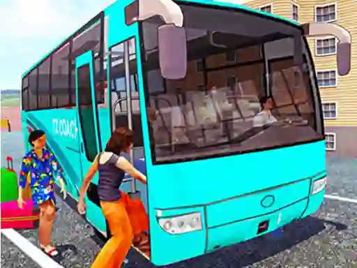 Off Road bus Transport Driver: Tourist Coach Sim — безкоштовна онлайн гра