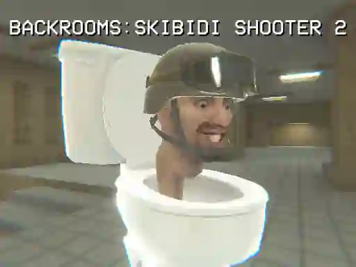 Backrooms: Skibidi Shooter 2 — безкоштовна онлайн гра