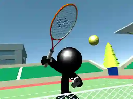 Stickman Tennis 3D — безкоштовна онлайн гра