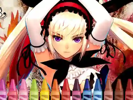 4GameGround Anime Manga Coloring — безкоштовна онлайн гра