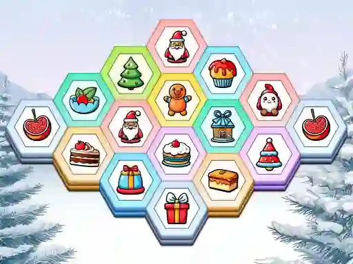Holiday Hex Sort — безкоштовна онлайн гра
