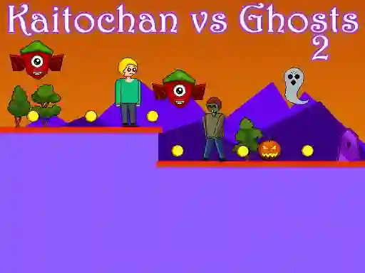 Kaitochan vs Ghosts 2 — безкоштовна онлайн гра